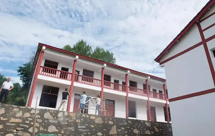 孟关乡改貌铁路枢纽货运集中安置点项目AB区工程案例