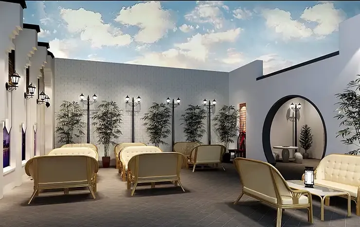 龙宫酒店精装修工程案例